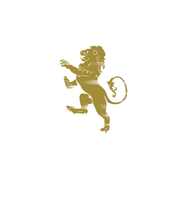 Lion Rampant model negru pe tricou
