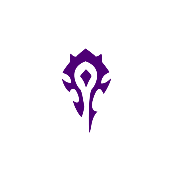 horde PvP model albastru deschis pe tricou