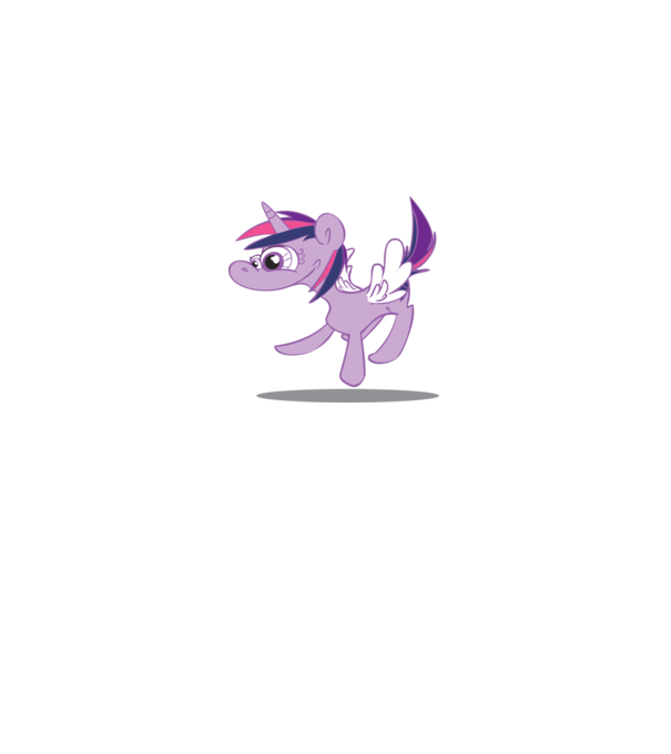 ugly my little pony model alb pe tricou