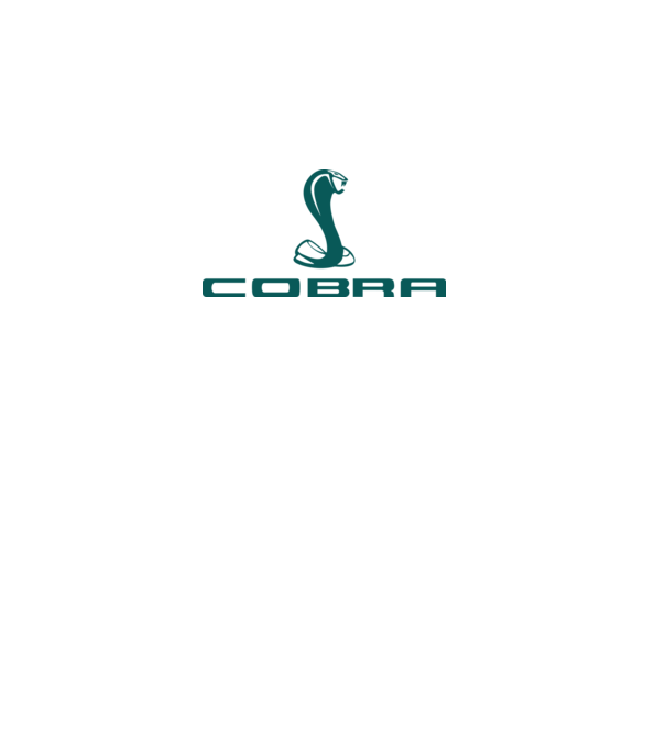 Cobra model alb pe tricou