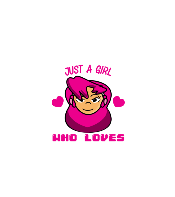 Girl Gamer model negru pe tricou