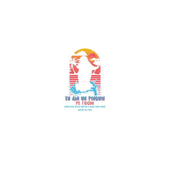 eu am un pinguin pe tricou - doar din acest motiv e mult mai tare decât al tău model negru pe tricou