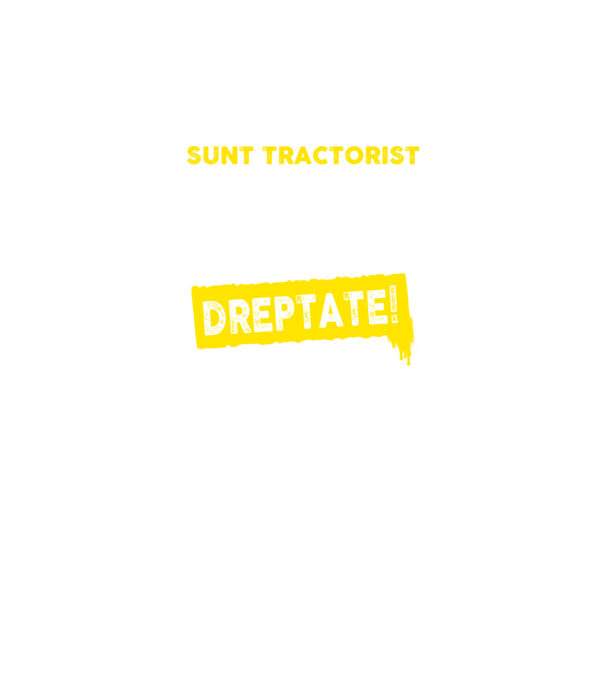 sunt TRACTORIST, pentru a economisi timp, să reținem că am întotdeauna dreptate model negru pe tricou
