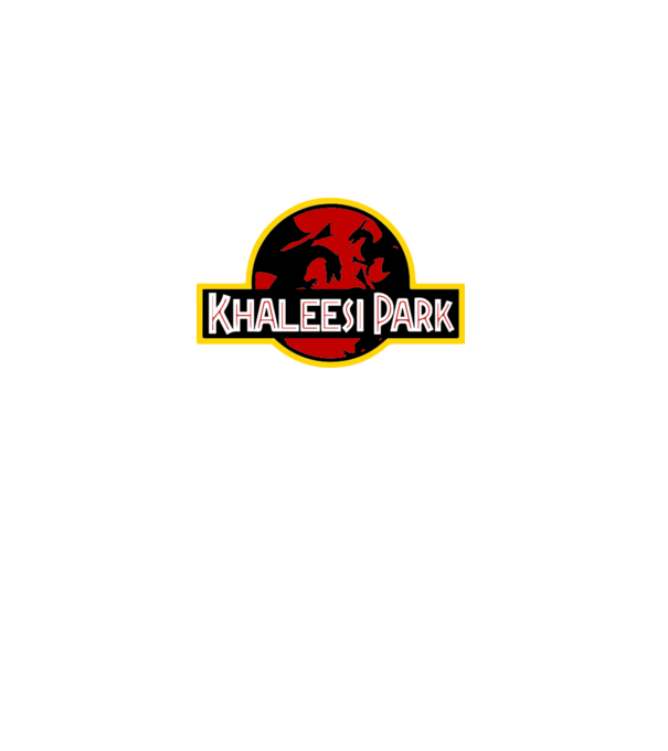 Khaleesi Park model alb pe tricou