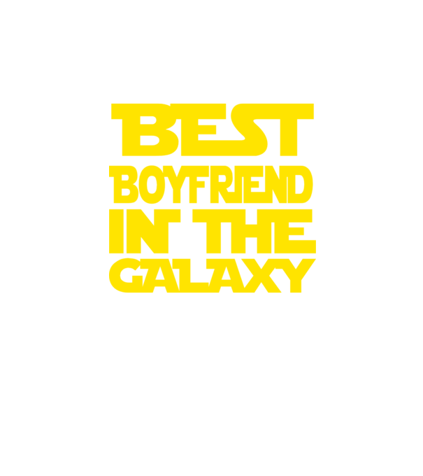 best boyfriend in the galaxy model negru pe tricou
