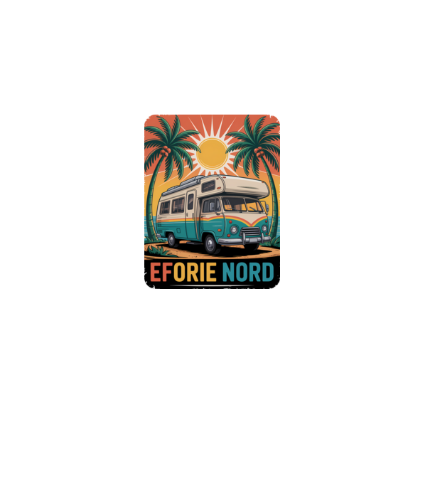 Eforie Nord model alb pe tricou