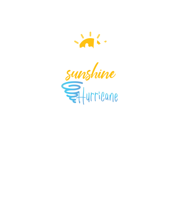 September Girls are Sunshine mixed with a little Hurricane model negru pe tricou