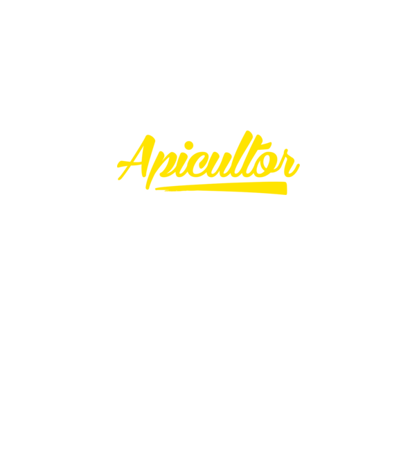 Apicultor model negru pe tricou