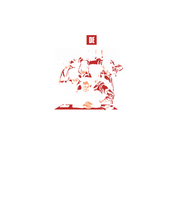 La casa de papel grupo model negru pe tricou