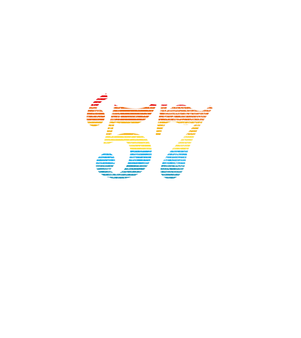 Retro Birthday 1957 model alb pe tricou