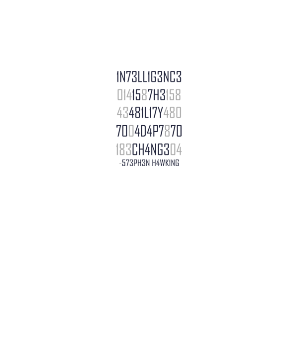 5Z3PH3N H4WK1NG model alb pe tricou