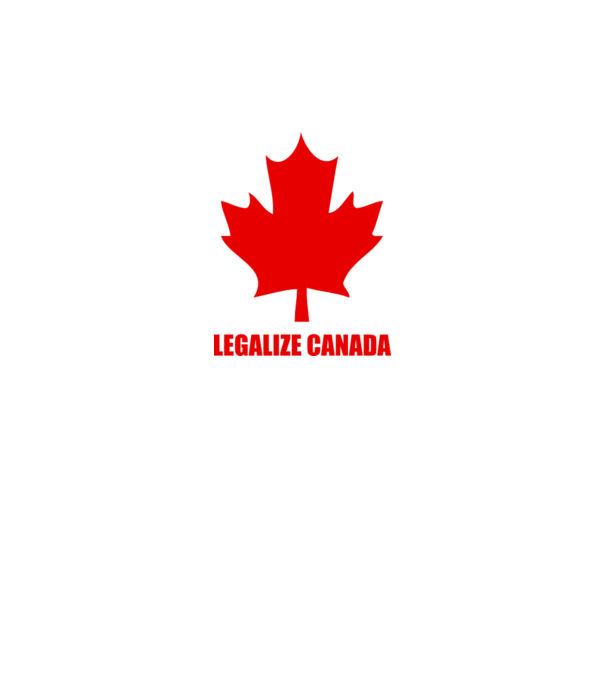 Legalize Canada model galben neon pe tricou