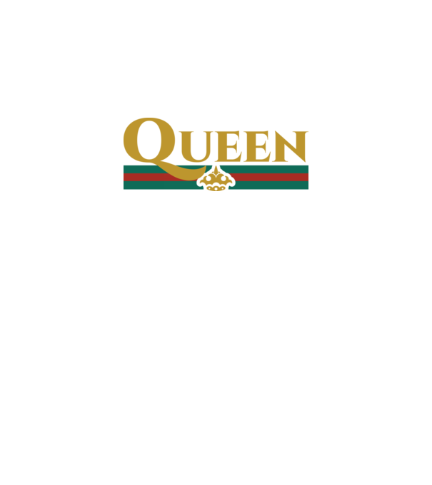 Gucci queen model negru pe tricou