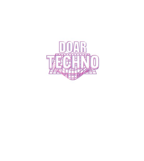 Doar techno model negru pe tricou
