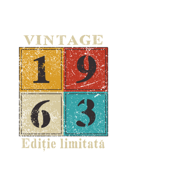 1963 - Ediție limitată model negru pe tricou