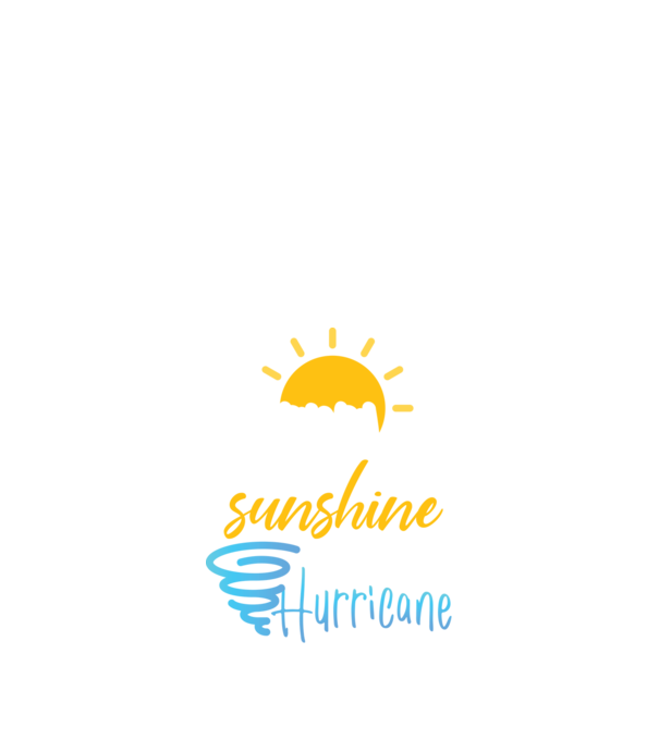 February Girls are Sunshine mixed with a little Hurricane model negru pe tricou