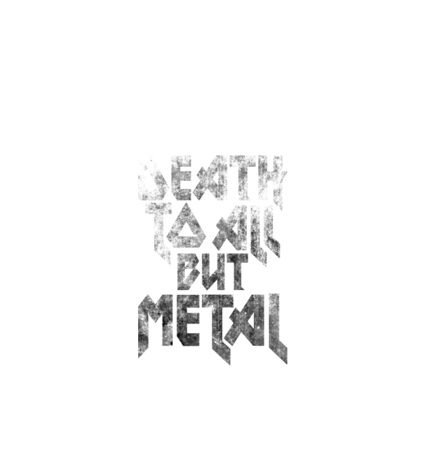 Death but metal model negru pe tricou