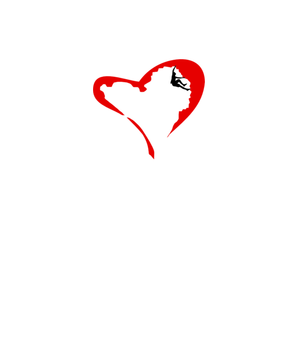 heartclimb model alb pe tricou