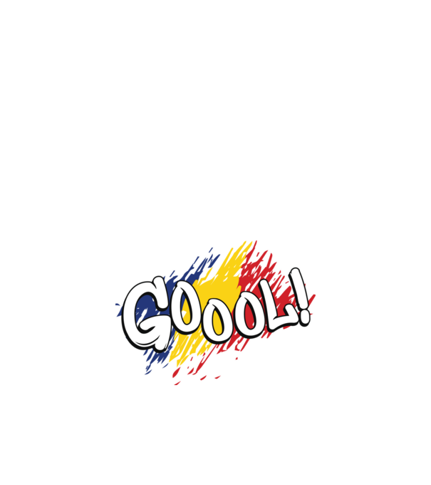 GOOOL model negru pe tricou