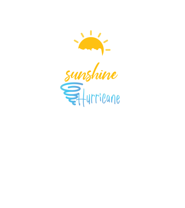 February Girls are Sunshine mixed with a little Hurricane model negru pe tricou
