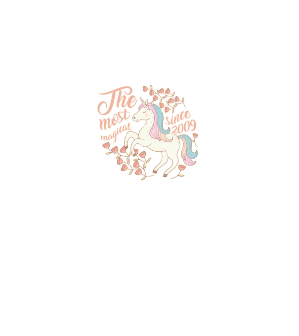 The most magical unicorn 1979 model alb pe tricou