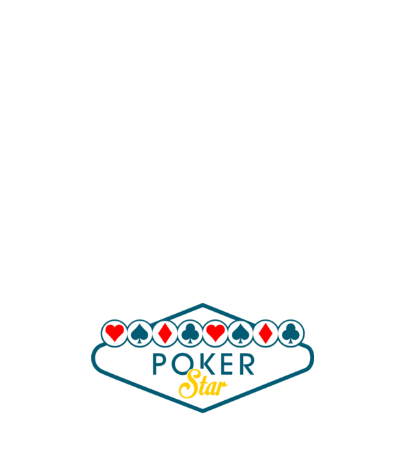 Star Poker model negru pe tricou