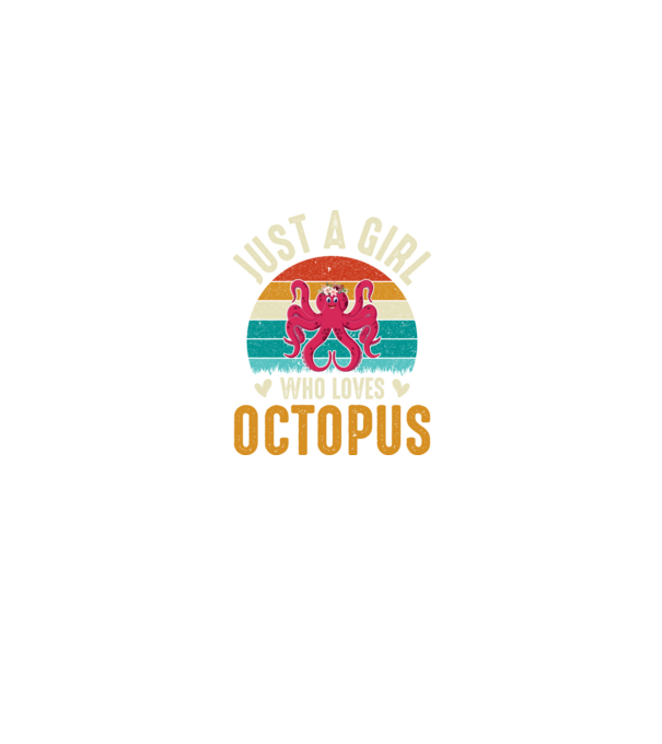 Octopus model negru pe tricou