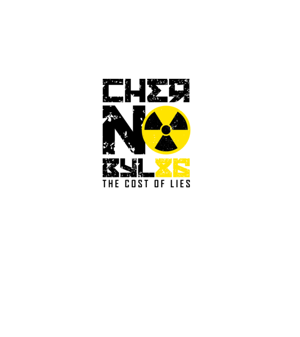 'Chernobyl ''86' model roșu pe tricou