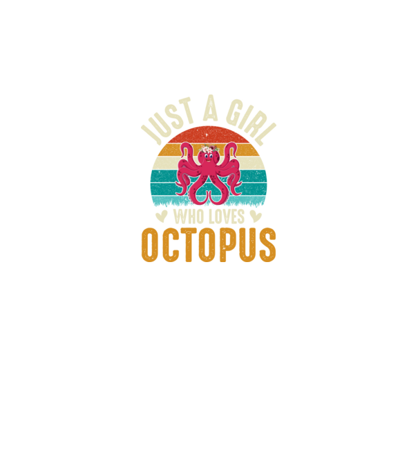 Octopus model negru pe tricou