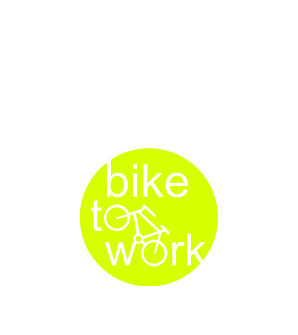 bike to work model negru pe tricou