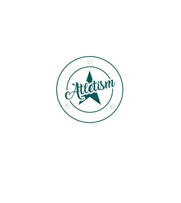 mâncare somn repetare ATLETISM model negru pe tricou