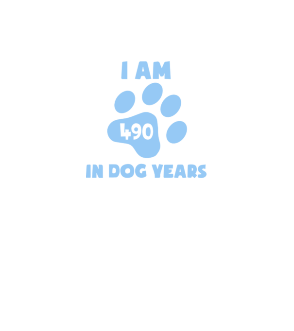 Dog Year - 490 model albastru regal pe tricou