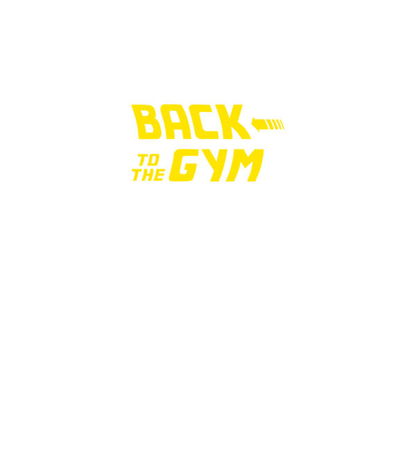 Back to the gym model gri închis pe tricou