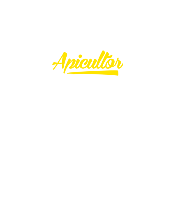 Apicultor model negru pe tricou