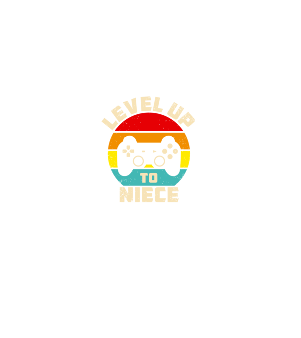 Level Up Niece model negru pe tricou