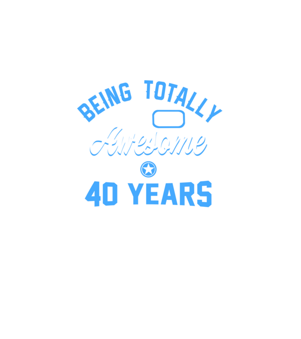 Being totally awesome 40 model negru pe tricou