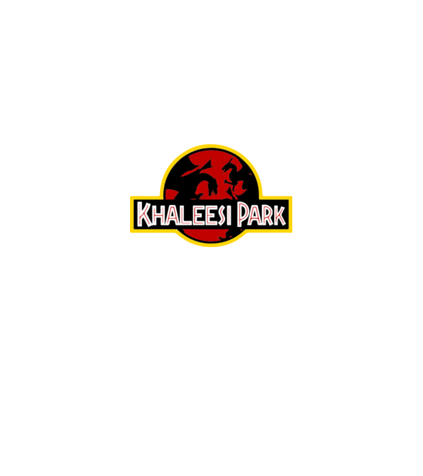 Khaleesi Park model alb pe tricou