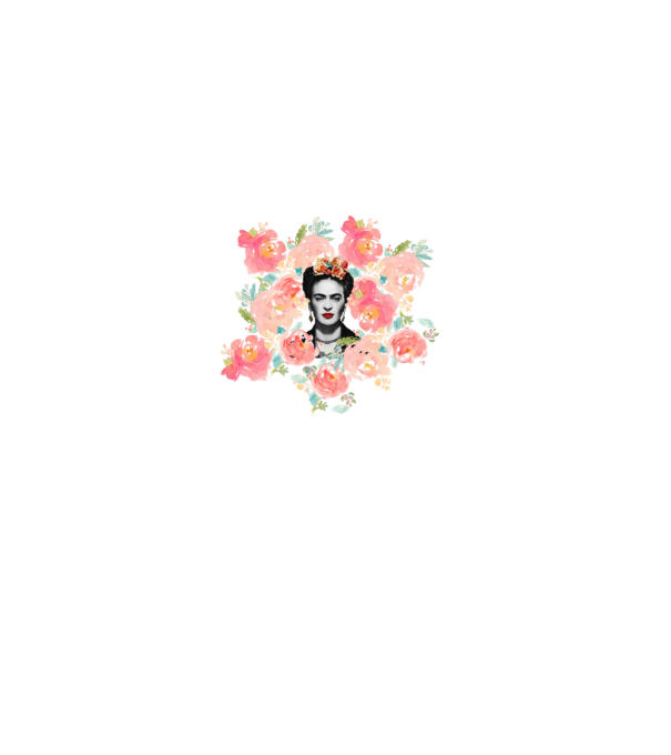 Frida Kahlo 2 model alb pe tricou