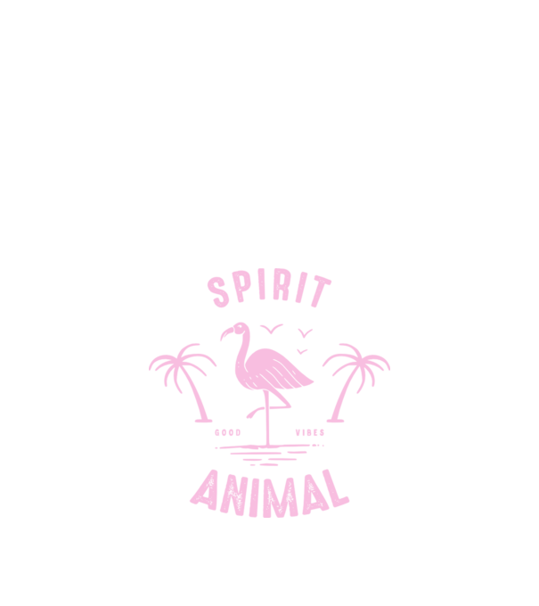 SPIRIT ANIMAL model negru pe tricou
