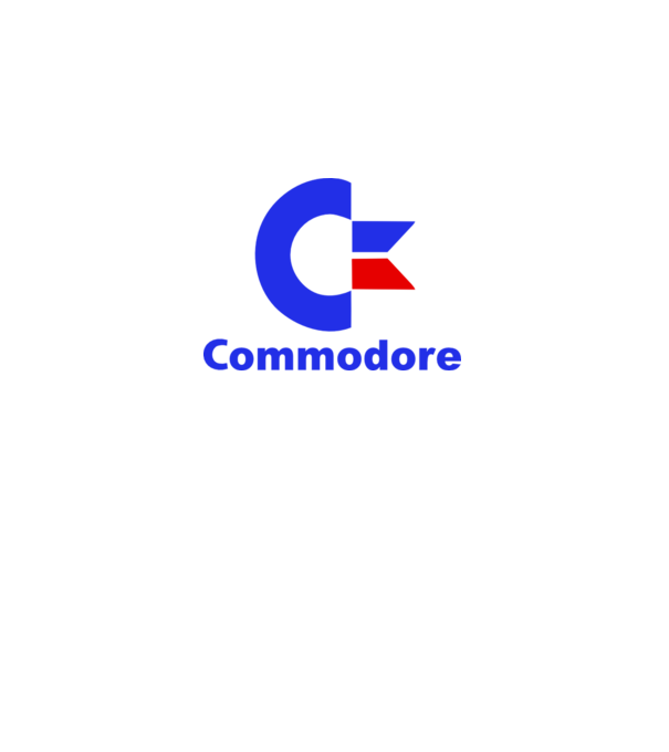 commodore 64 model gri pe tricou