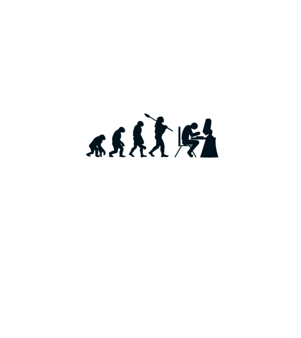 Game evolution model alb pe tricou