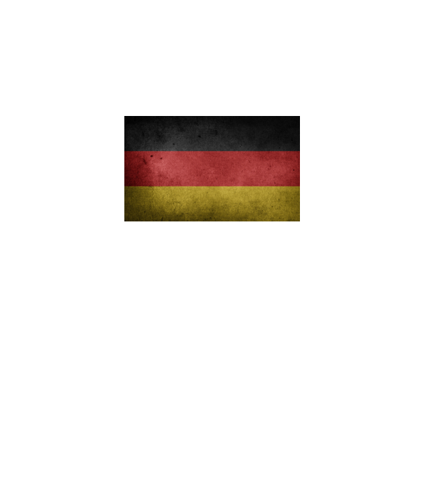 GERMANY model negru pe tricou