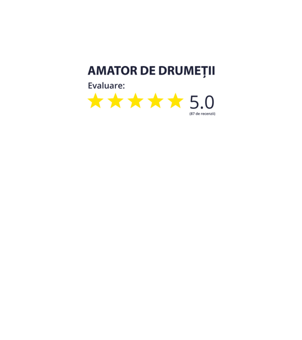 amator de drumeții evaluare model alb pe tricou