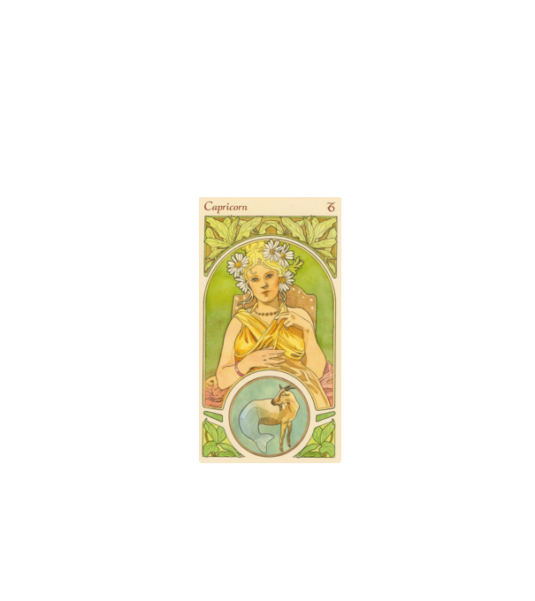 Horoscop Tarot CAPRICORNUL model alb pe tricou