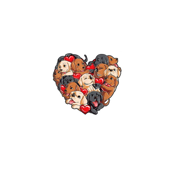 Puppy Heart model albastru jeanși pe tricou
