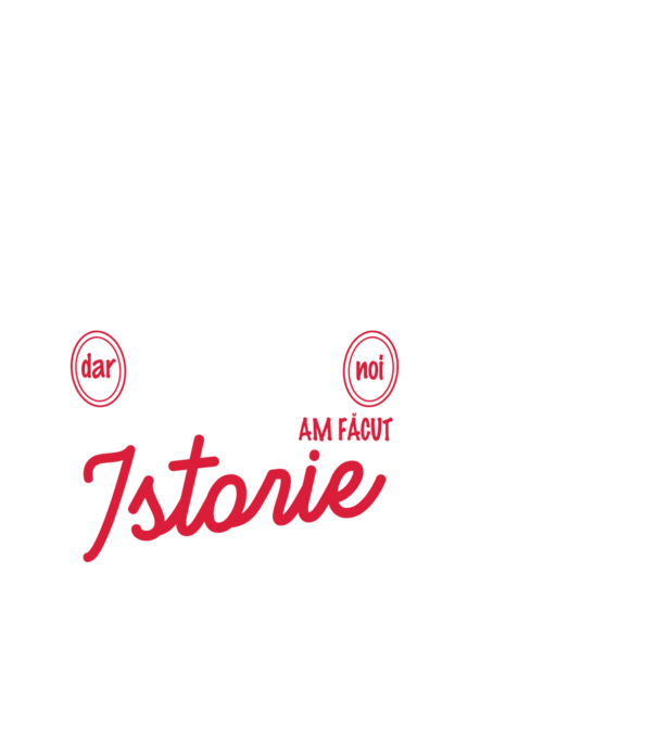fiecare clasă - are - o istorie - Dar noi - am făcut - istorie! model alb pe tricou