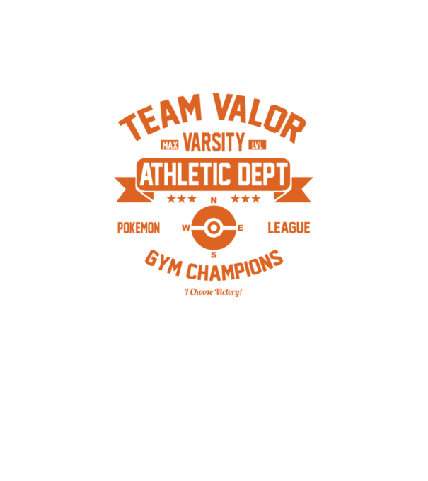 Valor champions model verde neon pe tricou