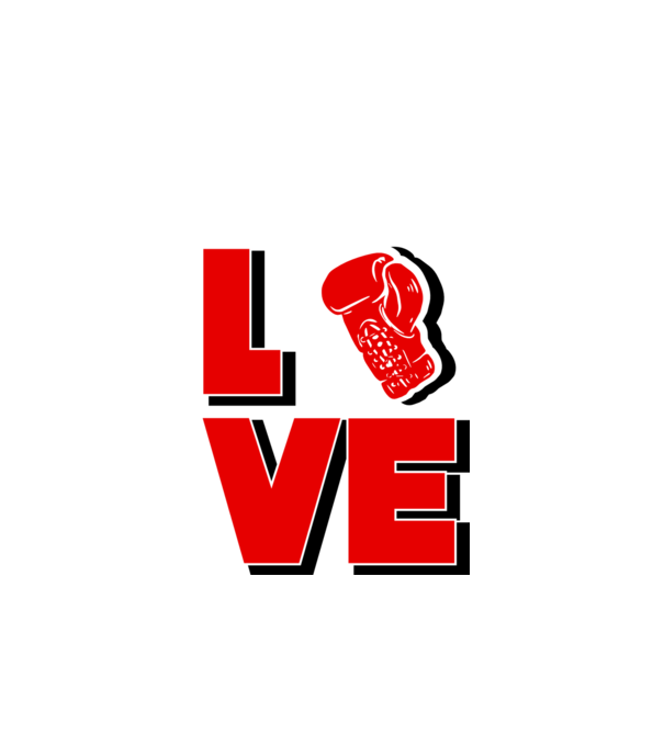 LOVE BOX model alb pe tricou