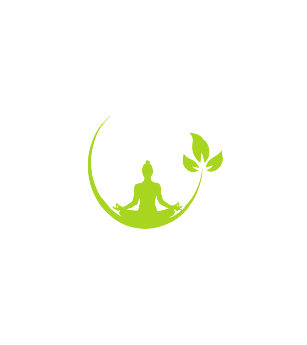 meditation leaf model negru pe tricou