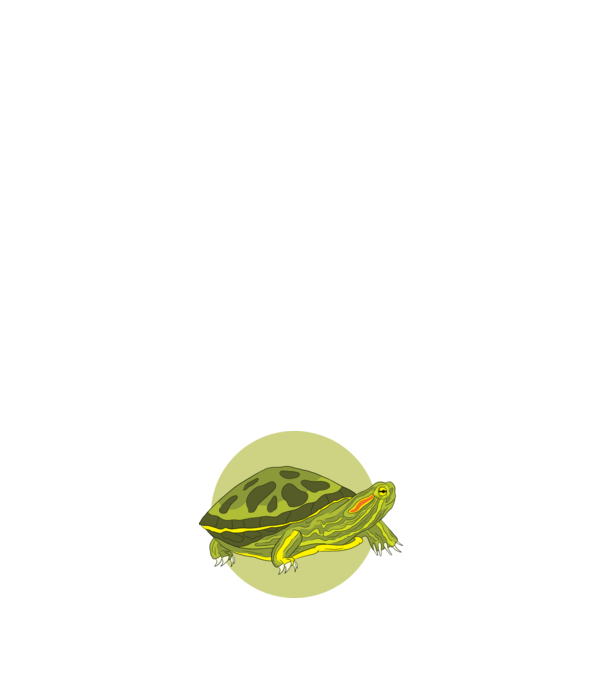 Turtle model albastru închis pe tricou